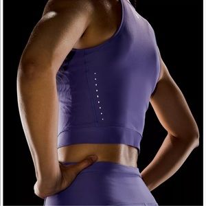 SenseKnit Running Tank Top- color charged indigo